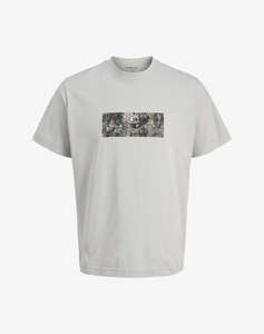 JACK&JONES JCOSTANCE FRONT TEXT TEE SS CREW NECK
