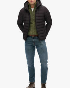SUPERDRY D1 SDSW HOODED FUJI PADDED JACKET МЪЖКИ ЕЛЕК