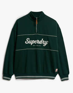 SUPERDRY D2 SDSW COUNTRY CLUB LOOSE 1/4 ZIP ДАМСКИ СУИТШЪРТ