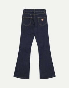 GUESS STRETCH DENIM FLARE FIT PANTS ДЕТСКИ ПАНТАЛОНИ GIRL