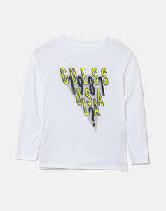 GUESS LS T-SHIRT ДЕТСКА БЛУЗА BOY