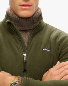SUPERDRY D1 OVIN POLAR FLEECE FULL ZIP MENS SWEATSHIRT
