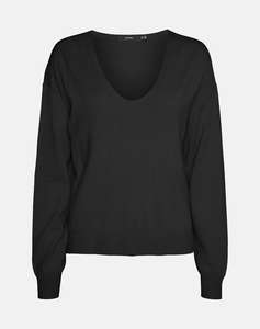 VERO MODA VMBREEZE LS V-NECK PULLOVER BOO