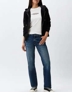 GUESS JEANS GJ ZIP HOOD REG MINI TRI SWEAT ДАМСКА ЖИЛЕТКА