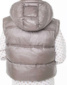 GUESS ERNESTINE CROP PADDED VEST ДАМСКО ЯКЕ