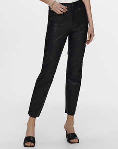 ONLY ONLEMILY HW ST ANK FAUX LEATHER PNT NOOS