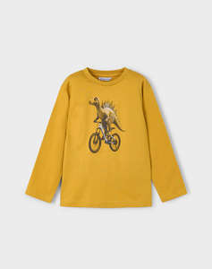 MAYORAL LONG SLEEVE BLOUSE DINO