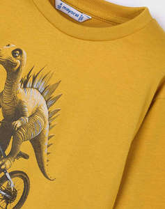 MAYORAL LONG SLEEVE BLOUSE DINO