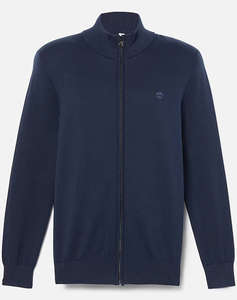 TIMBERLAND WILLIAMS RIVER Cotton YD Full Zip Sweater