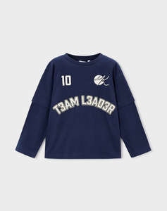 MAYORAL LONG SLEEVE BLOUSE TEAM