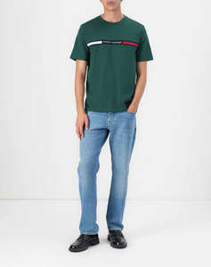 TOMMY HILFIGER HILFIGER CHEST INSERT TEE
