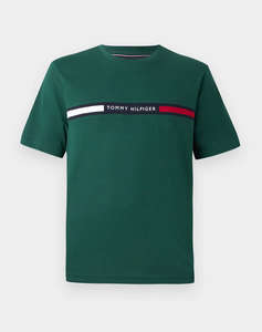 TOMMY HILFIGER HILFIGER CHEST INSERT TEE