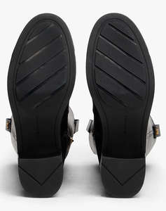 TOMMY HILFIGER RIDING LTHR LONG BOOT BLOCK HEEL