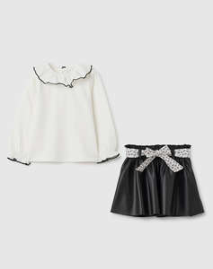 OVS SET T-SHIRT W/SKIRT