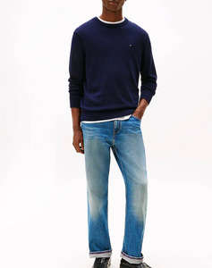TOMMY HILFIGER PIMA ORG CTN CASHMERE CREW NECK