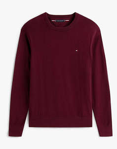 TOMMY HILFIGER PIMA ORG CTN CASHMERE CREW NECK