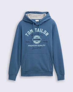TOM TAILOR HOODIE WITH PRINT MENS SWEATSHIRT