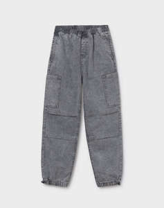 MAYORAL TROUSERS DENIM CARGO PARACHU