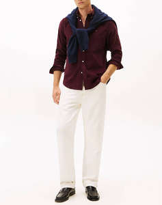 TOMMY HILFIGER SOLID CORDUROY RF SHIRT