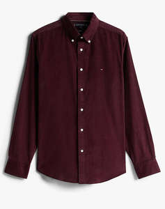 TOMMY HILFIGER SOLID CORDUROY RF SHIRT