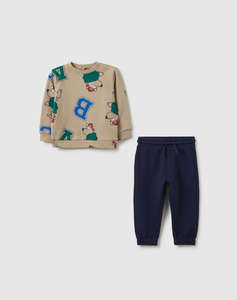 OVS JOGGING SET AOP+SOLID