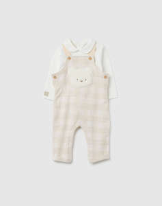 OVS SET T-SHIRT + OVERALL