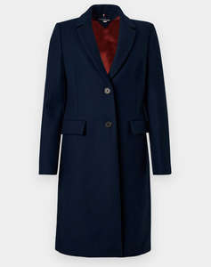 TOMMY HILFIGER CLASSIC SB WOOL REG COAT