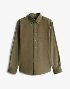 TOMMY HILFIGER SOLID CORDUROY RF SHIRT