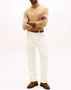 TOMMY HILFIGER PIMA ORG CTN CASHMERE ROLL NECK