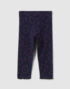 OVS LEGGINGS AOP RIB -BCI