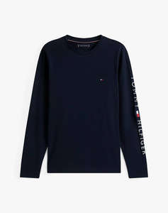 TOMMY HILFIGER TOMMY LOGO LONG SLEEVE TEE