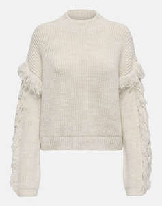 ONLY ONLMOLLY LS SHORT FRILL KNT