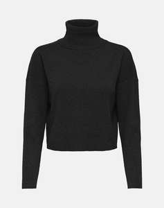 ONLY ONLAMA LIFE LS RIB ROLLNECK CC KNT