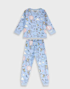 ENERGIERS ПИЖАМА ЗА МОМИЧЕ^100%ПАМУК