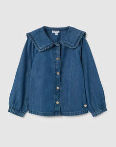 OVS DENIM SHIRT W/COLLAR