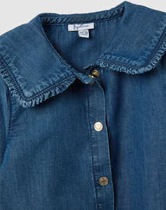 OVS DENIM SHIRT W/COLLAR