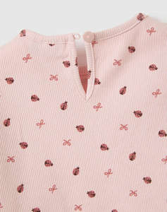 OVS 2X2 LYCRA RIB AOP BIO