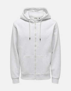 ONLY&SONS ONSCERES ZIP THR. HOODIE SWEAT NOOS