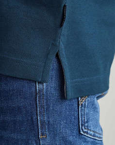 NAVY&GREEN POLO БЛУЗА