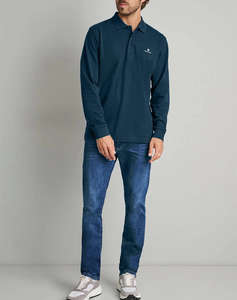 NAVY&GREEN POLO БЛУЗА