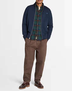 TIMBERLAND EXETER RIVER Brushed Back Full Zip Funnel neck