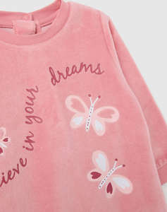 OVS PK 2 ROMPER VELOUR GIRL