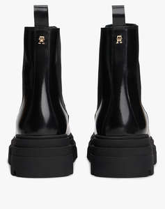 TOMMY HILFIGER TH SHINY LEATHER CHELSEA