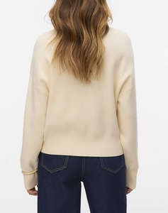 VERO MODA VMGOLD ART LS O-NECK PULLOVER