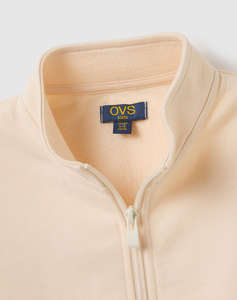 OVS SWT ZIP SOLID