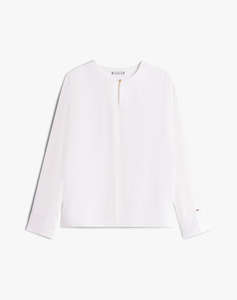 TOMMY HILFIGER SOFT VIS LS RELAXED BLOUSE