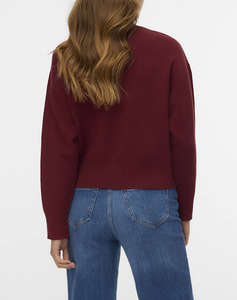 VERO MODA VMGOLD ART LS O-NECK PULLOVER