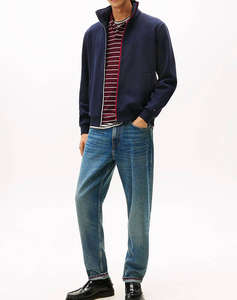 TOMMY HILFIGER GLOBAL STRIPE ZIP THROUGH