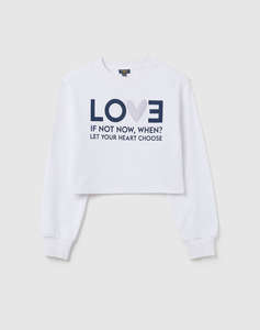 OVS SWEATSHIRT ROUND PRINT