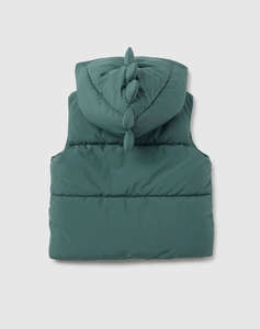 OVS PADDED VEST AOP LINING